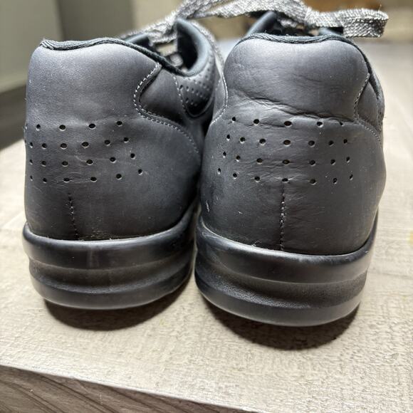 SAS Walk-Easy Nero Leather Walking Shoe Women's 9.5M Charcoal Black - Picture 3 of 8